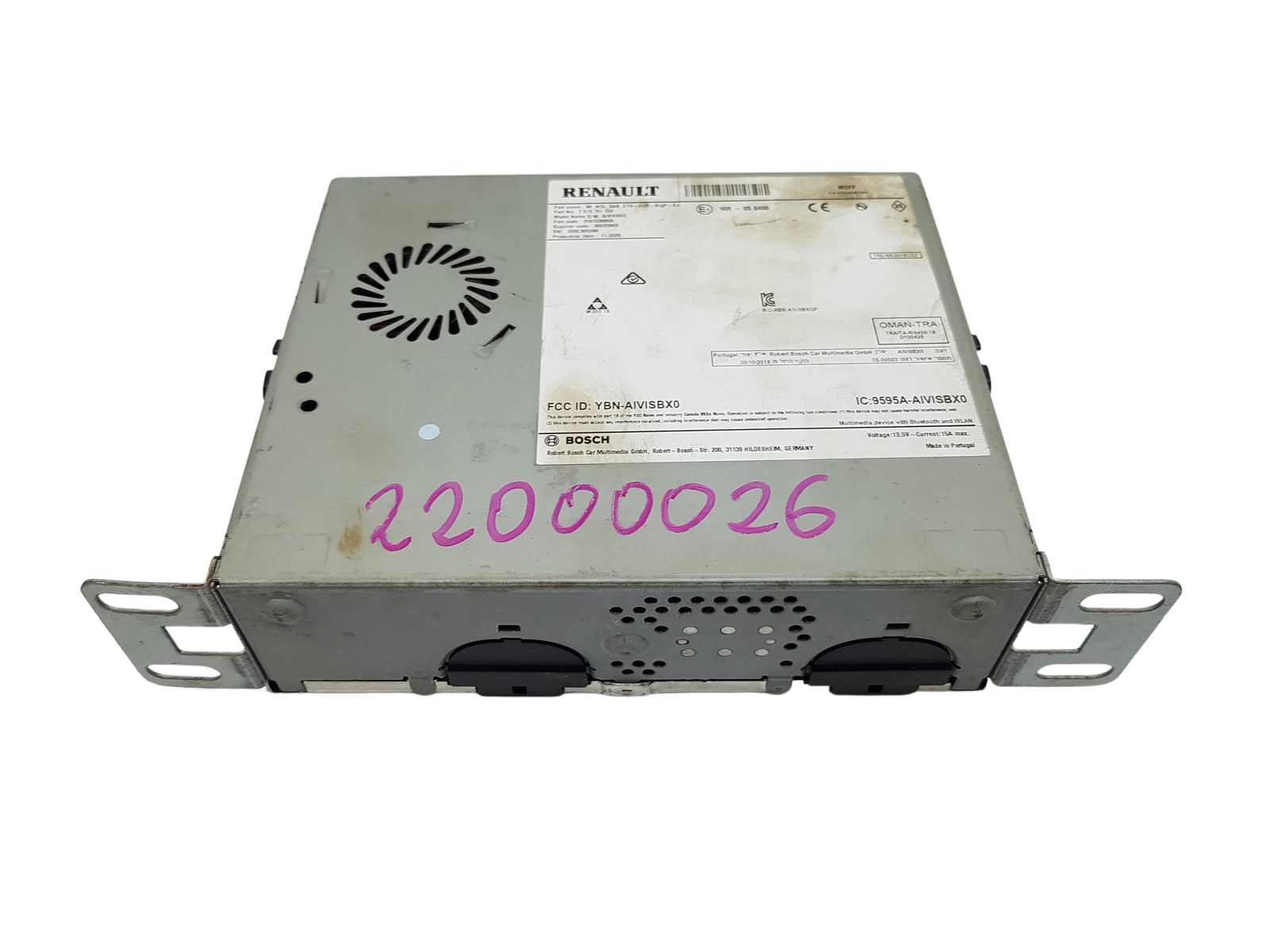 Navigace Radio Renault 259153695R 283C30559R 7513751703 main product photo