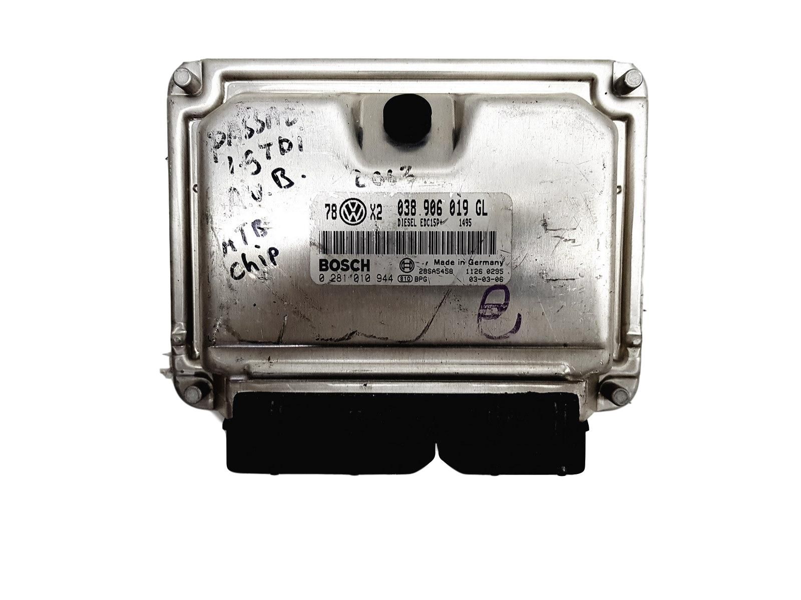 Blok Ovladačů 038906019GL 0281010944 VW Audi Bosch 11114 main product photo