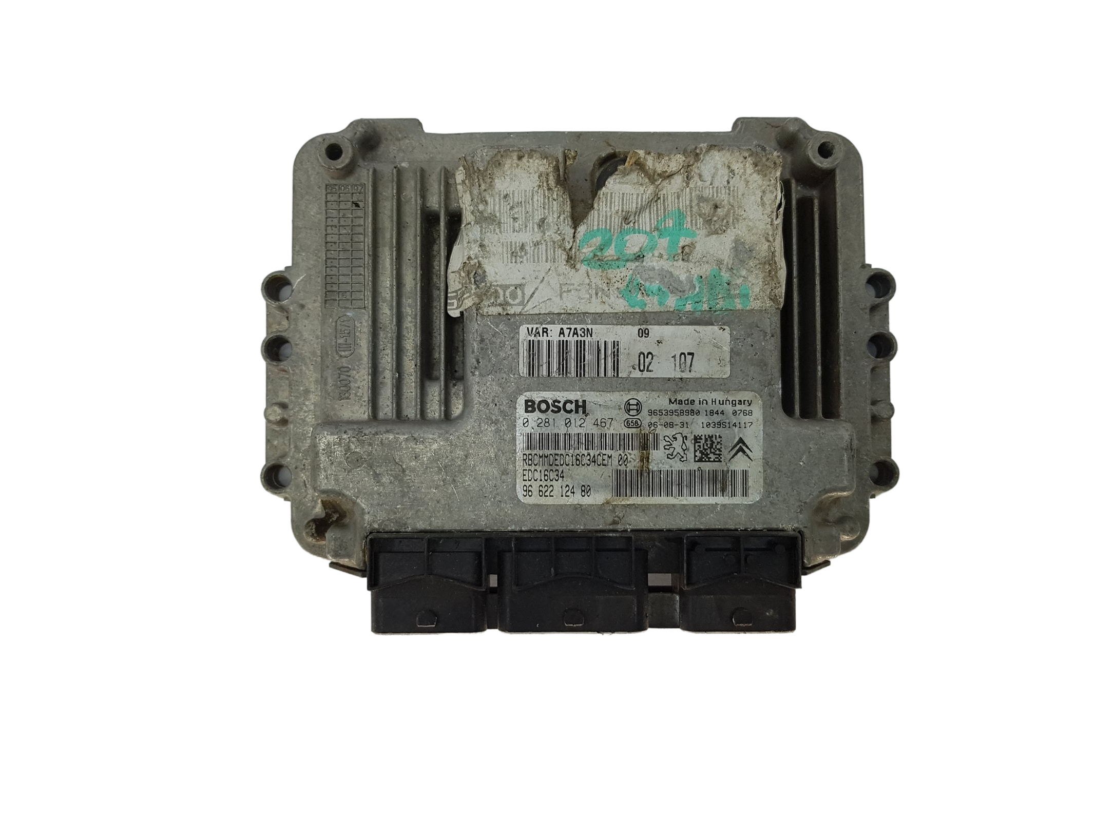 Blok Ovladačů PSA 0281012467 9662212480 9653958980 Bosch 16281 main product photo