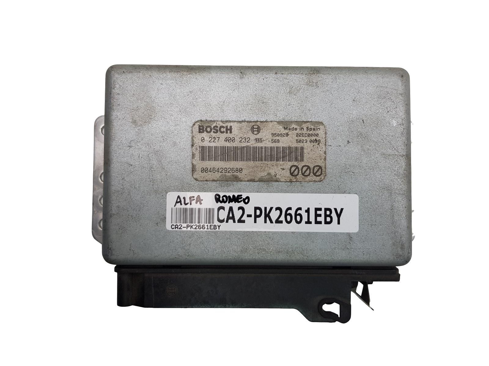 Řídicí Jednotka Motoru 00464292680 0227400232 Alfa Romeo Bosch main product photo