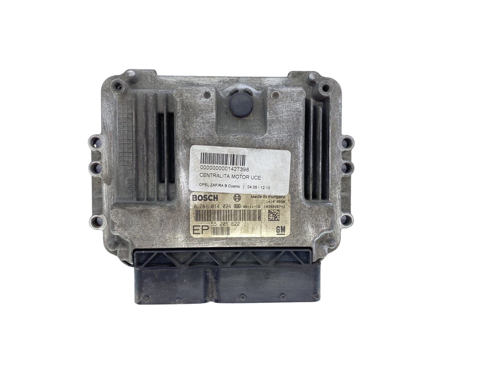 Řídicí Jednotka Motoru 55205622EP 0281014024 Opel Bosch 62515 main product photo
