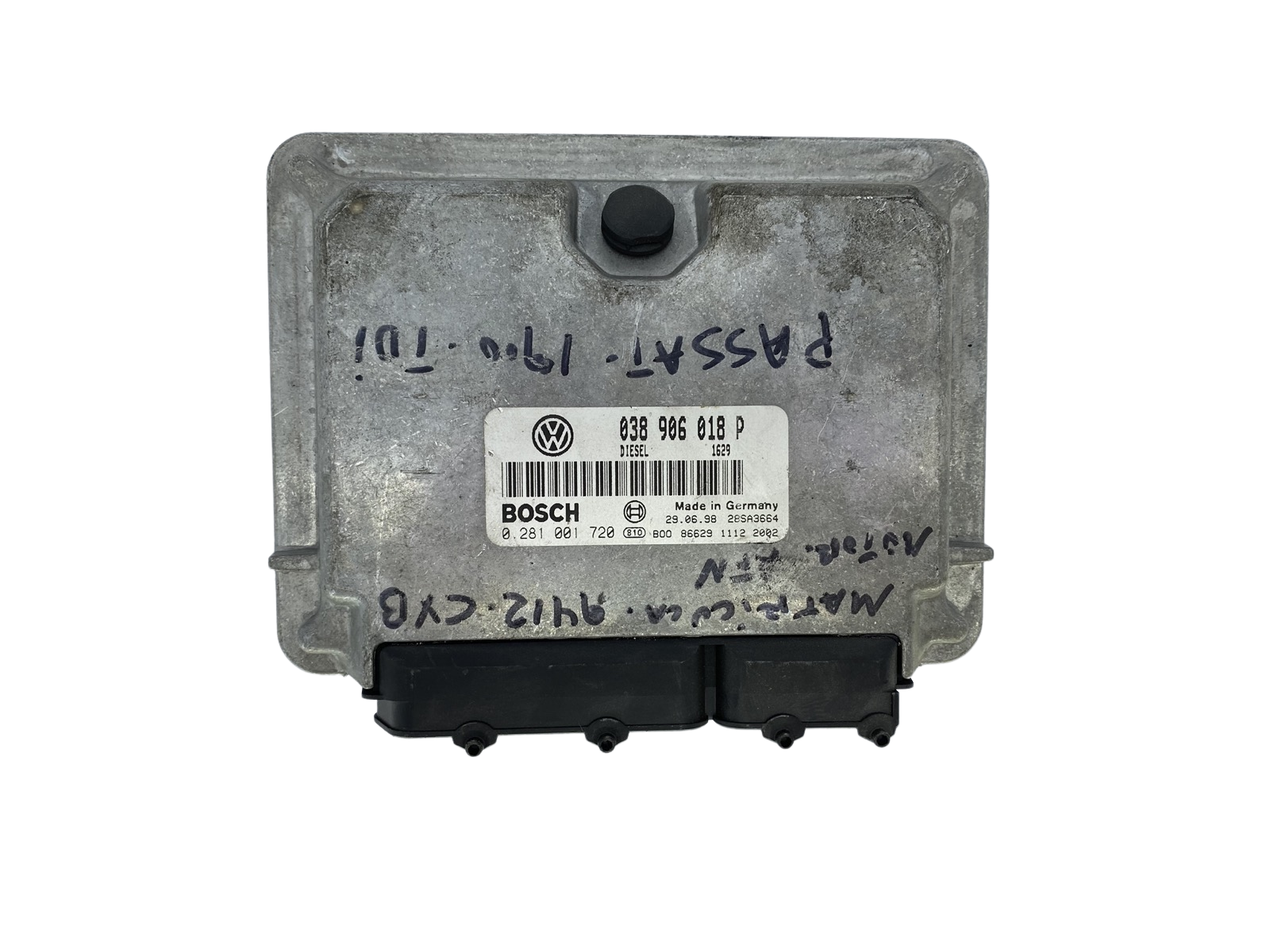 Blok Ovladačů 038906018P 0281001720 Volkswagen Bosch 52389 main product photo