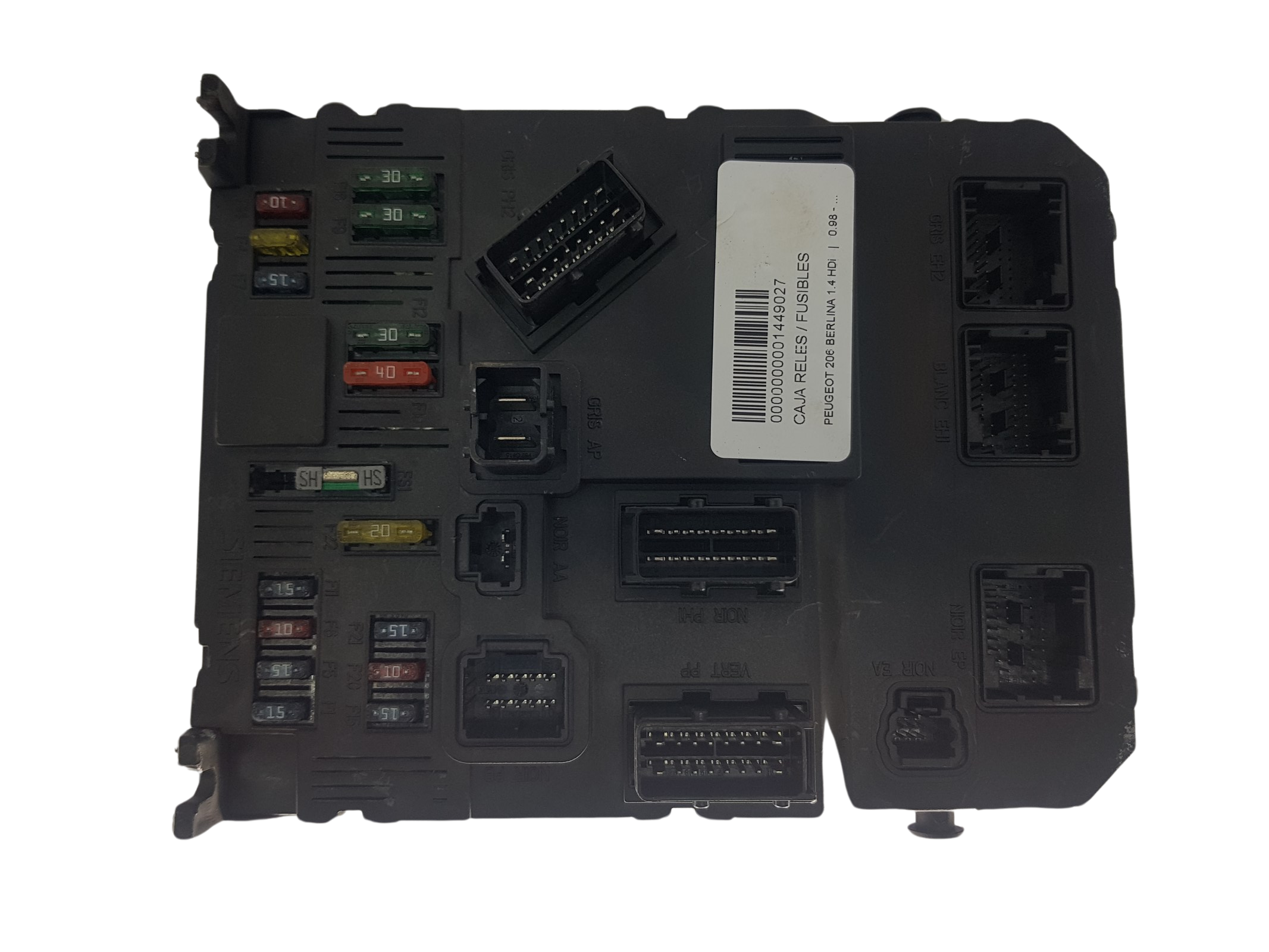 Blok Ovladačů BSI E02-00 9650584680 S118085220B PSA Siemens 1887 main product photo