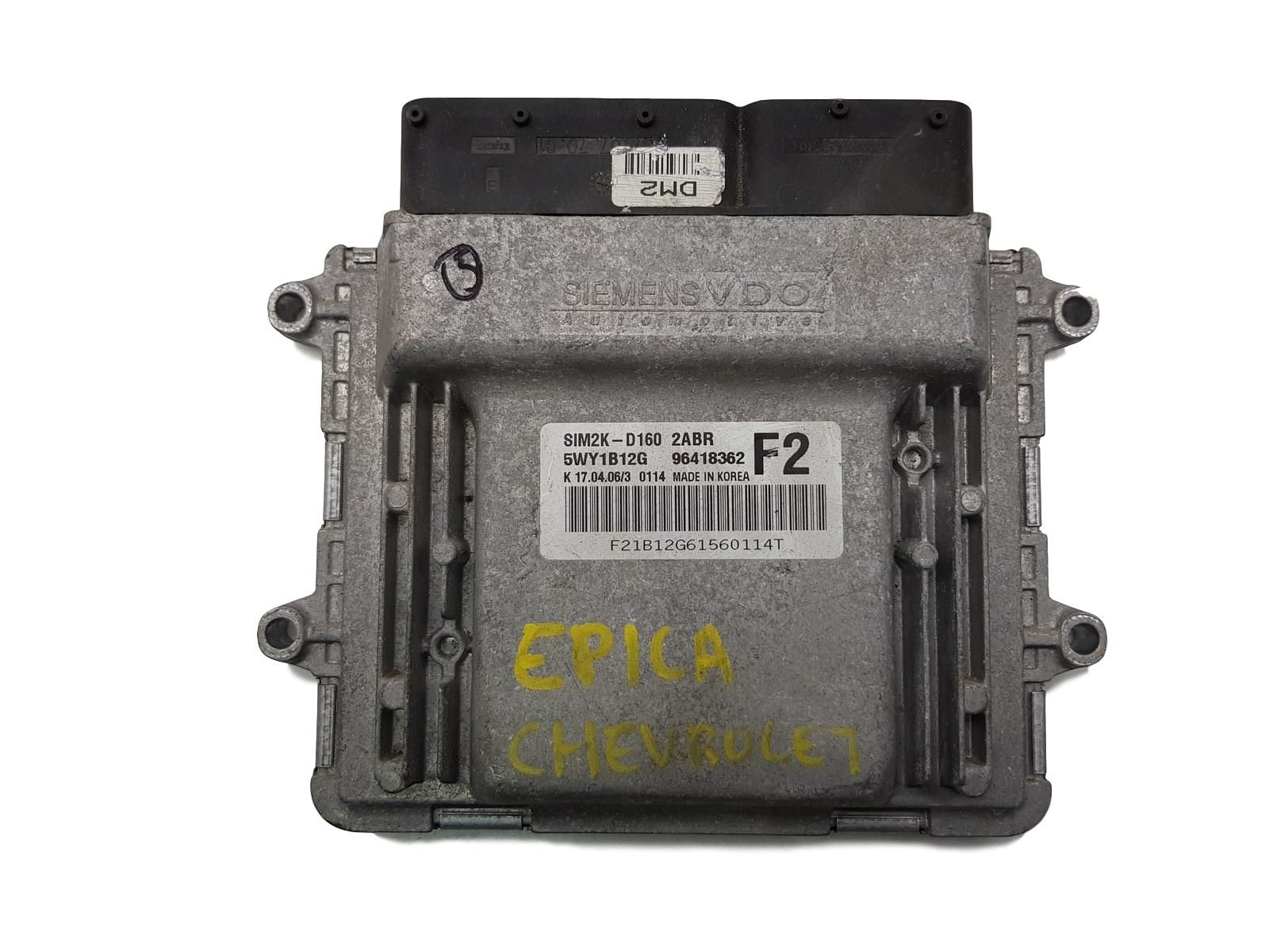 Řídicí Jednotka Motoru SIM2K-D160 5WY1B12G Chevrolet Siemens main product photo