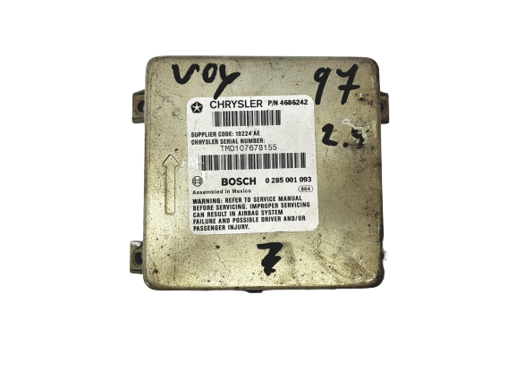 Blok Ovladačů 0285001093 4686242 Chrysler Bosch 17638 main product photo