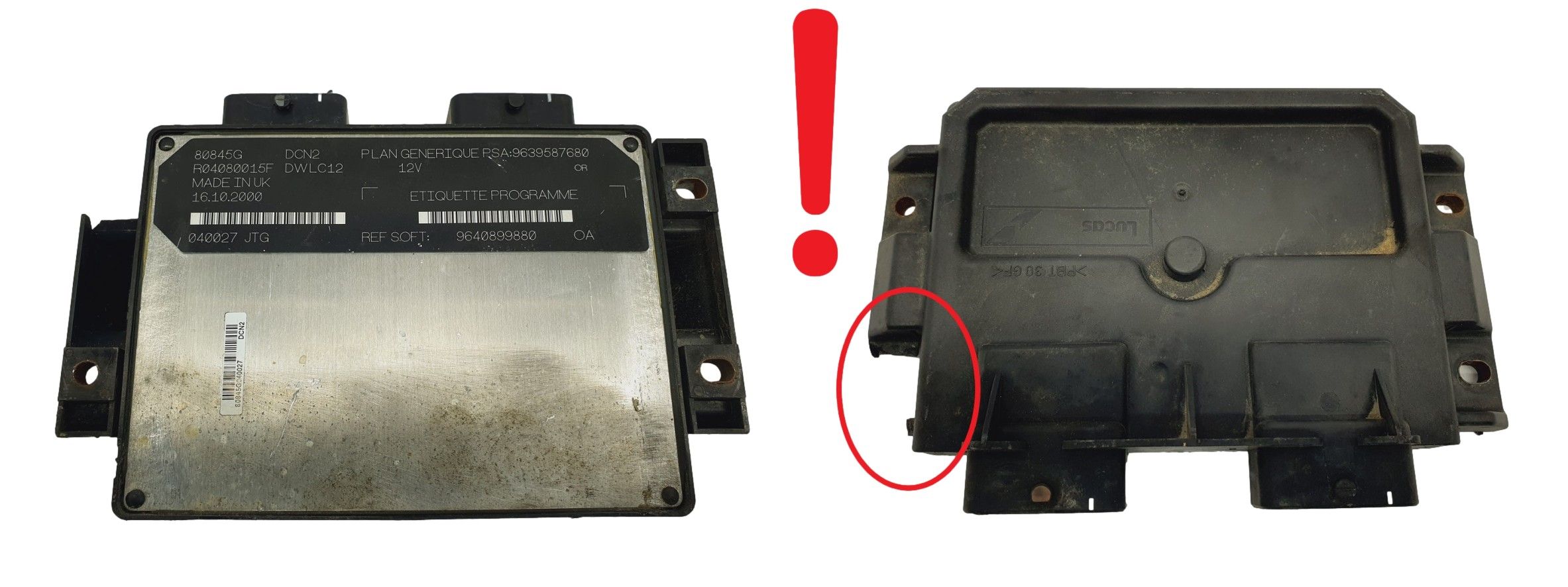 Blok Ovladačů 9639587680 9640899880 R04080015F 80845G PSA Lucas 68585 main product photo