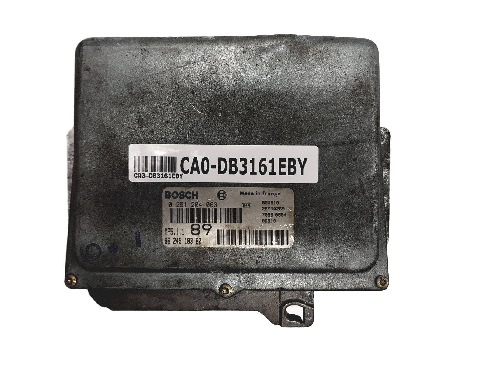 Blok Ovladačů 0261204063 9624518380 MP5.1.1 PSA Bosch 3161 main product photo