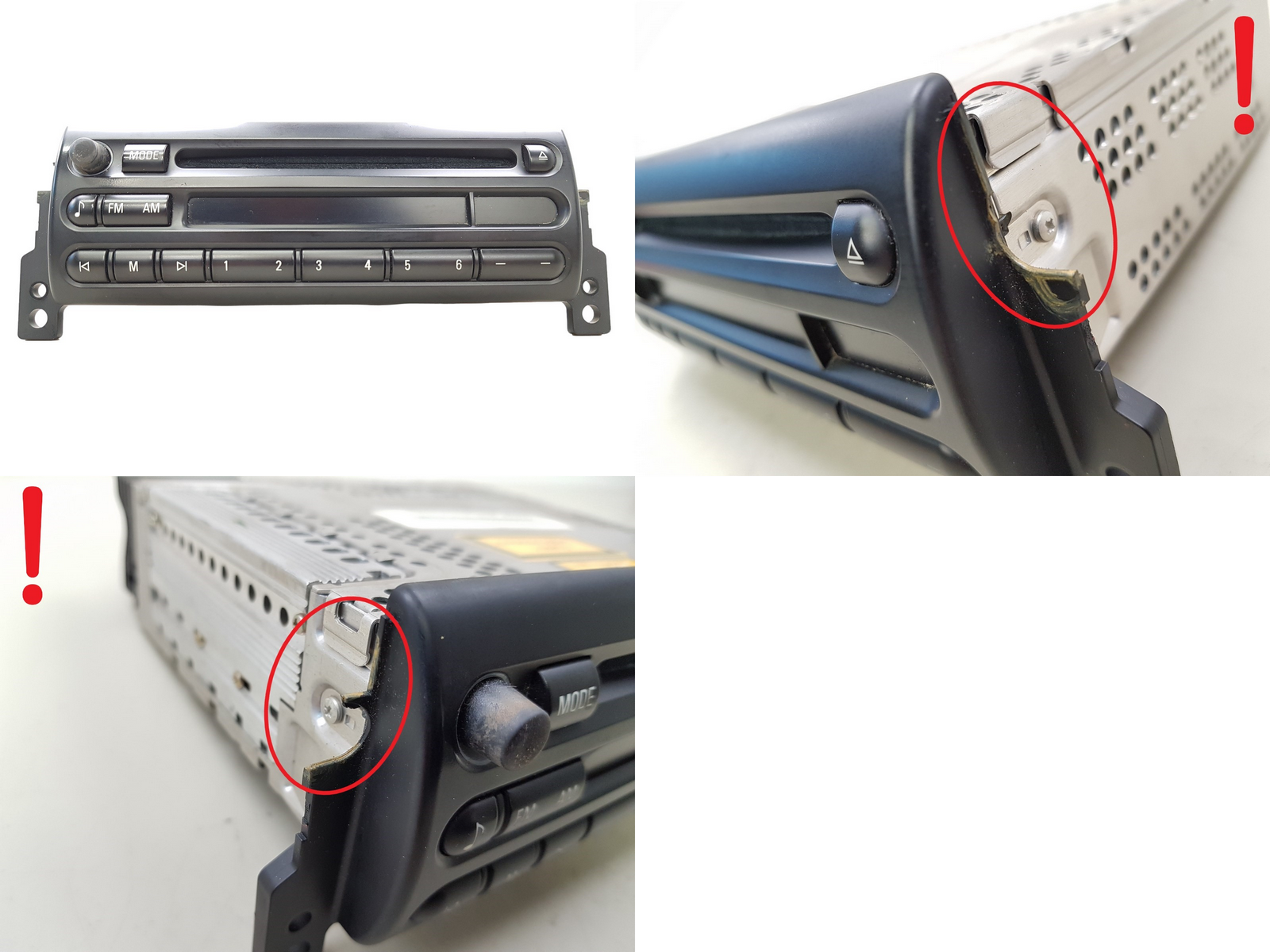 Autorádio CD Mini One 65.12- 6927904 CD53 R50 Alpine 1291 main product photo