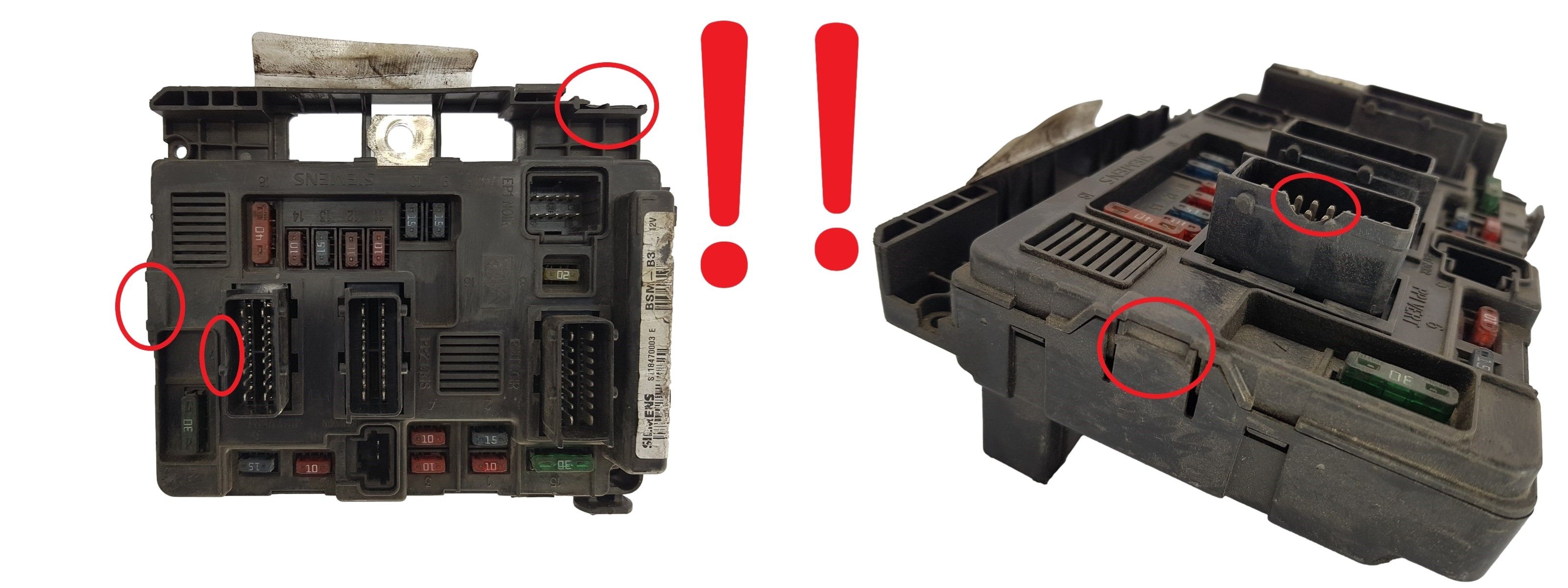 Blok Ovladačů BSM-B3 9643498880 S118470003E PSA Siemens 1374 main product photo