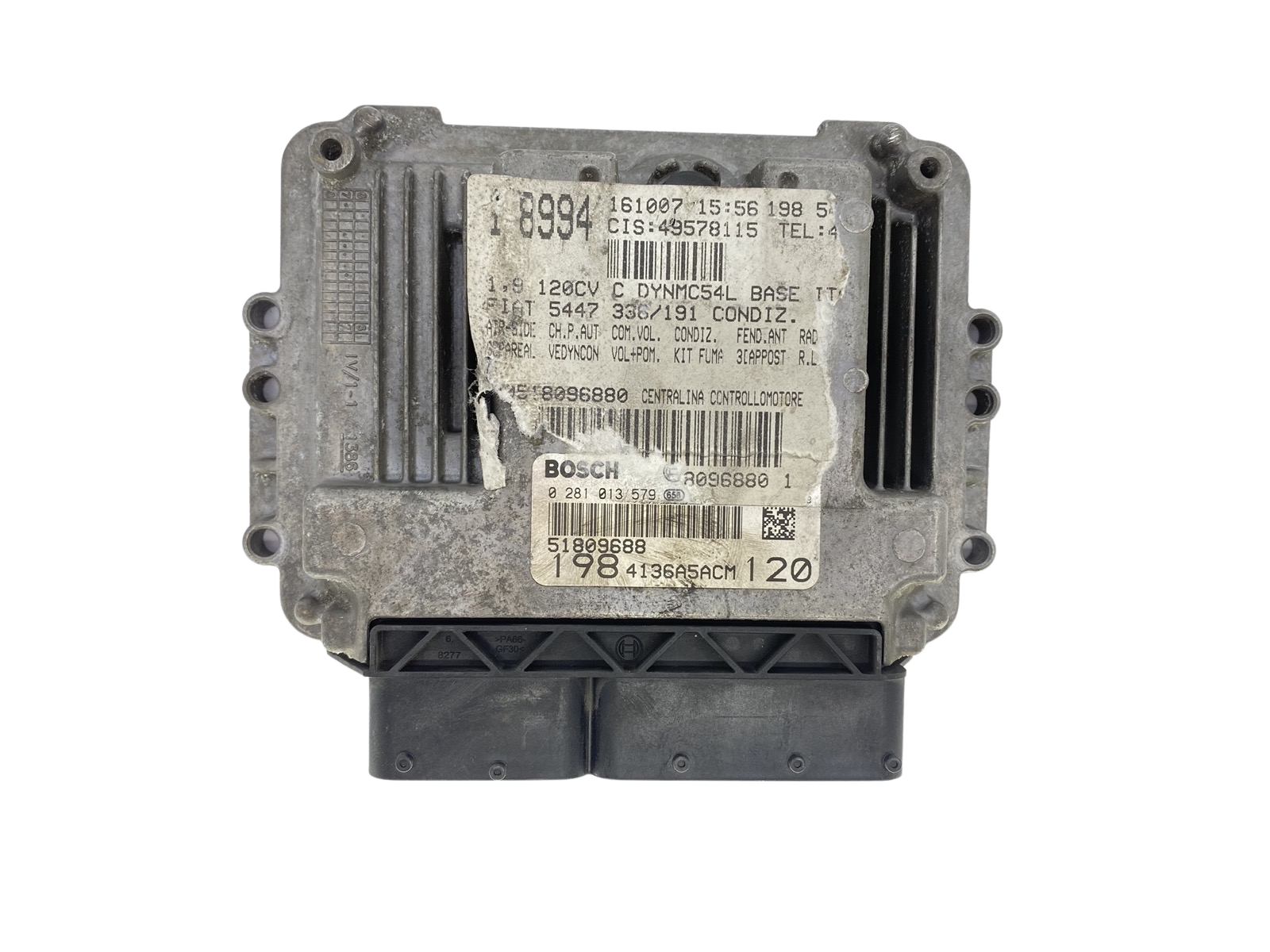 Blok Ovladačů 51809688 0281013579 4136A5ACM Fiat Bosch 56859 main product photo