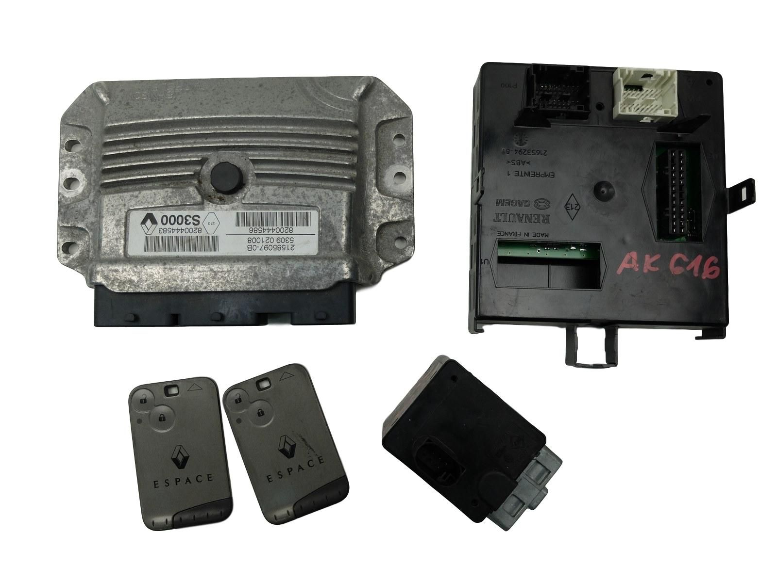 Starter Pack Renault Espace 4 8200444586 8200500347 2,0 16V main product photo