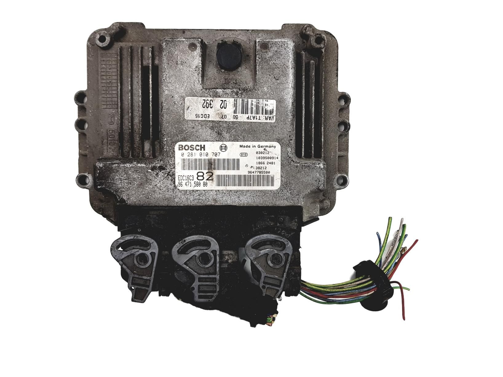 Blok Ovladačů 0281010707 9647158080 9647785580 PSA Bosch 3027 main product photo