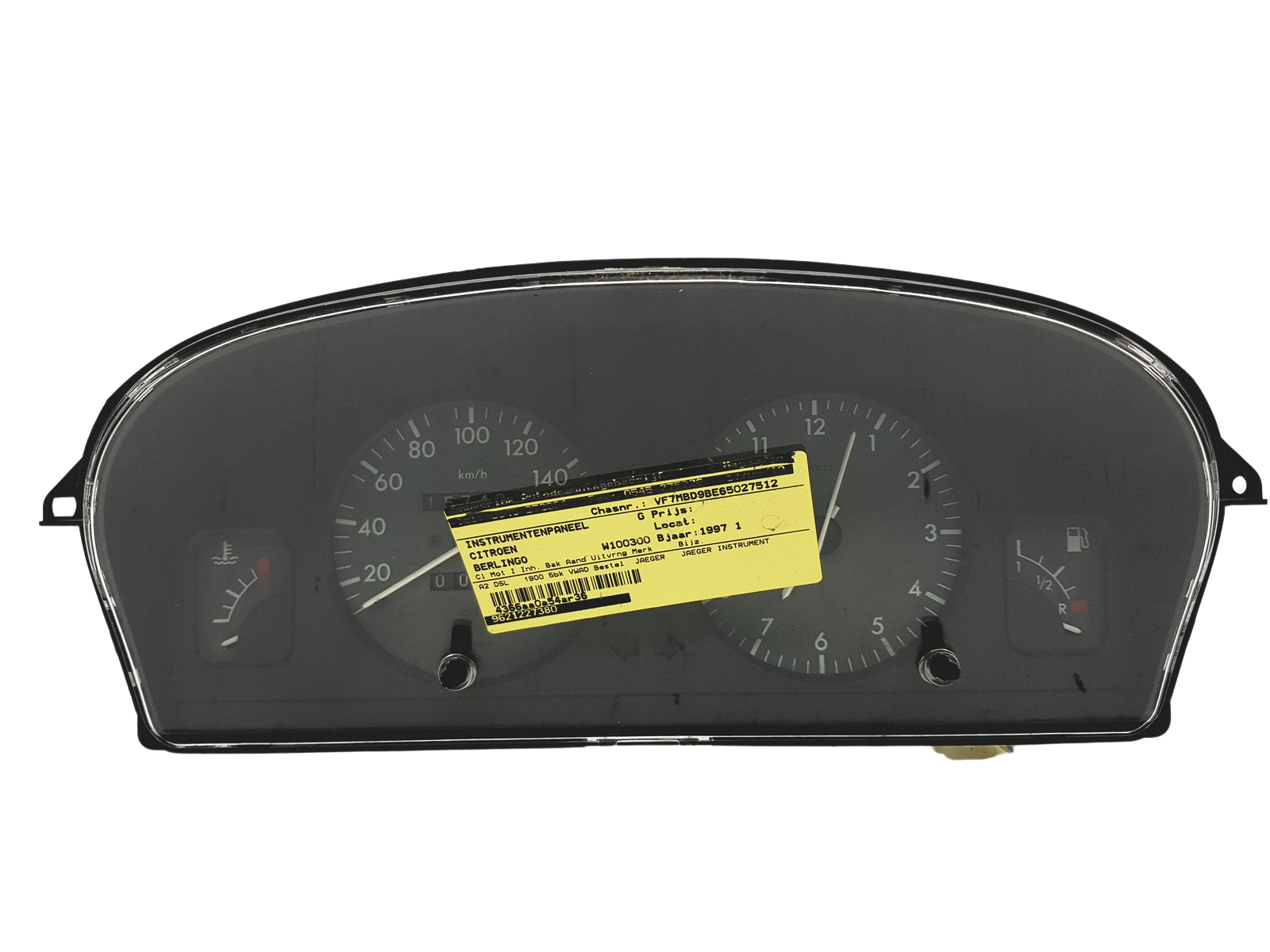Tachometr Berlingo 1 Partner 1 9621227380 PSA 49688 main product photo
