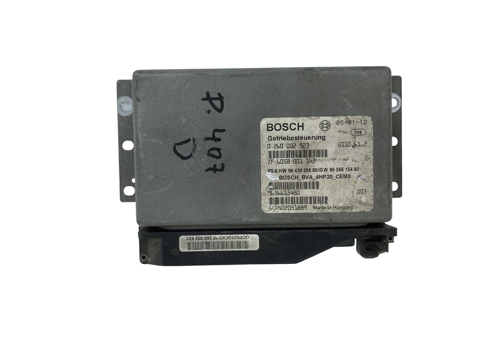 Blok Ovladačů 9643926680 9656615480 0260002923 PSA Bosch 53139 main product photo