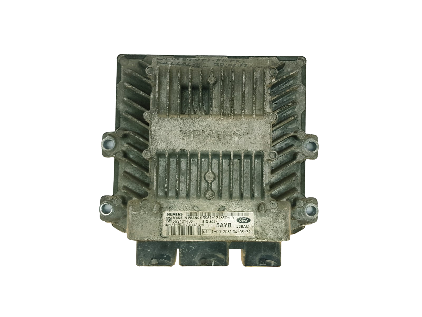 Blok Ovladačů 3S61-12A650-LB 5WS40140D-T SID 804 Ford Siemens 33010 main product photo
