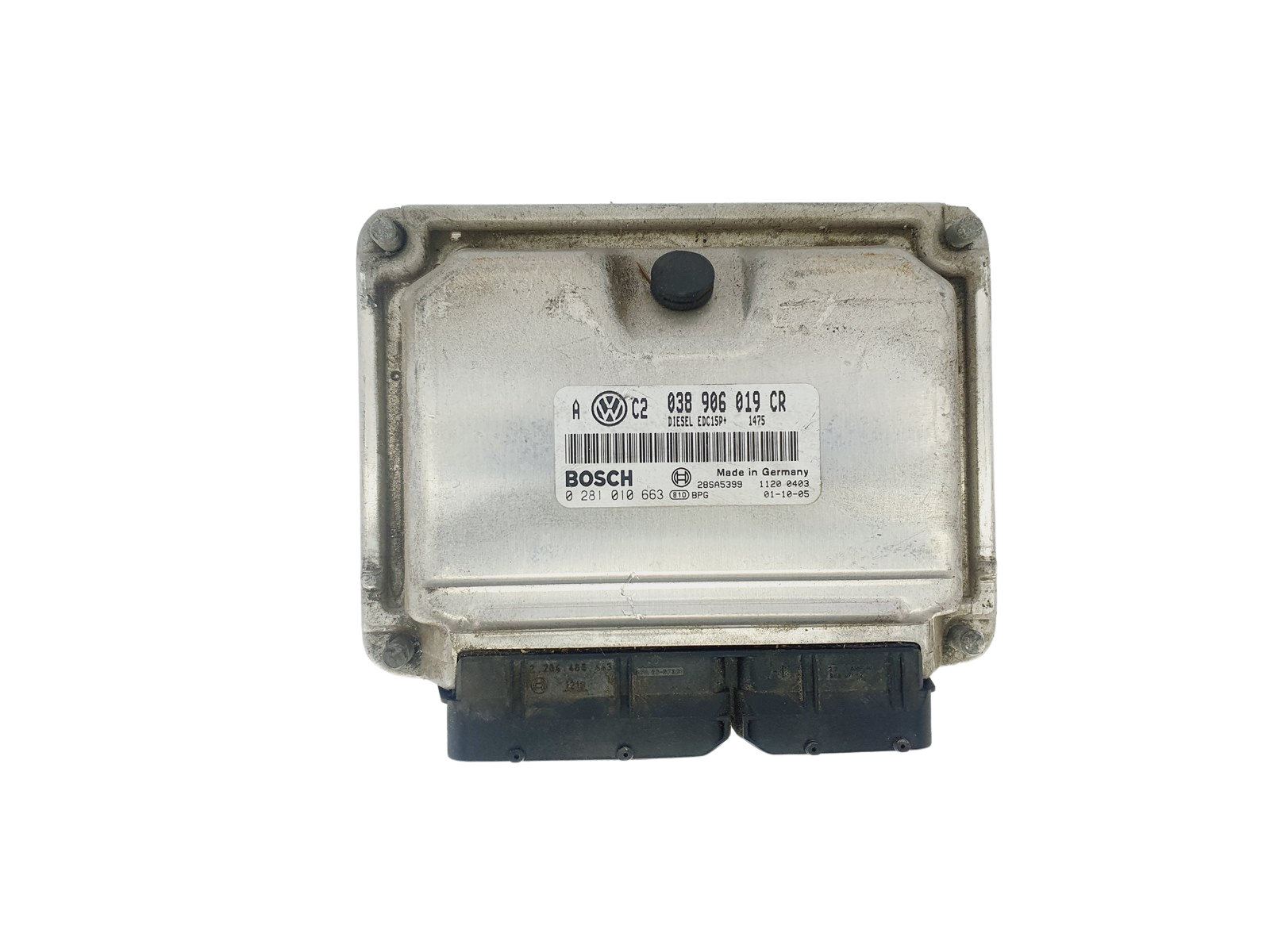 Řídicí Jednotka Motoru 038906019CR 0281010663 VW 46512 main product photo