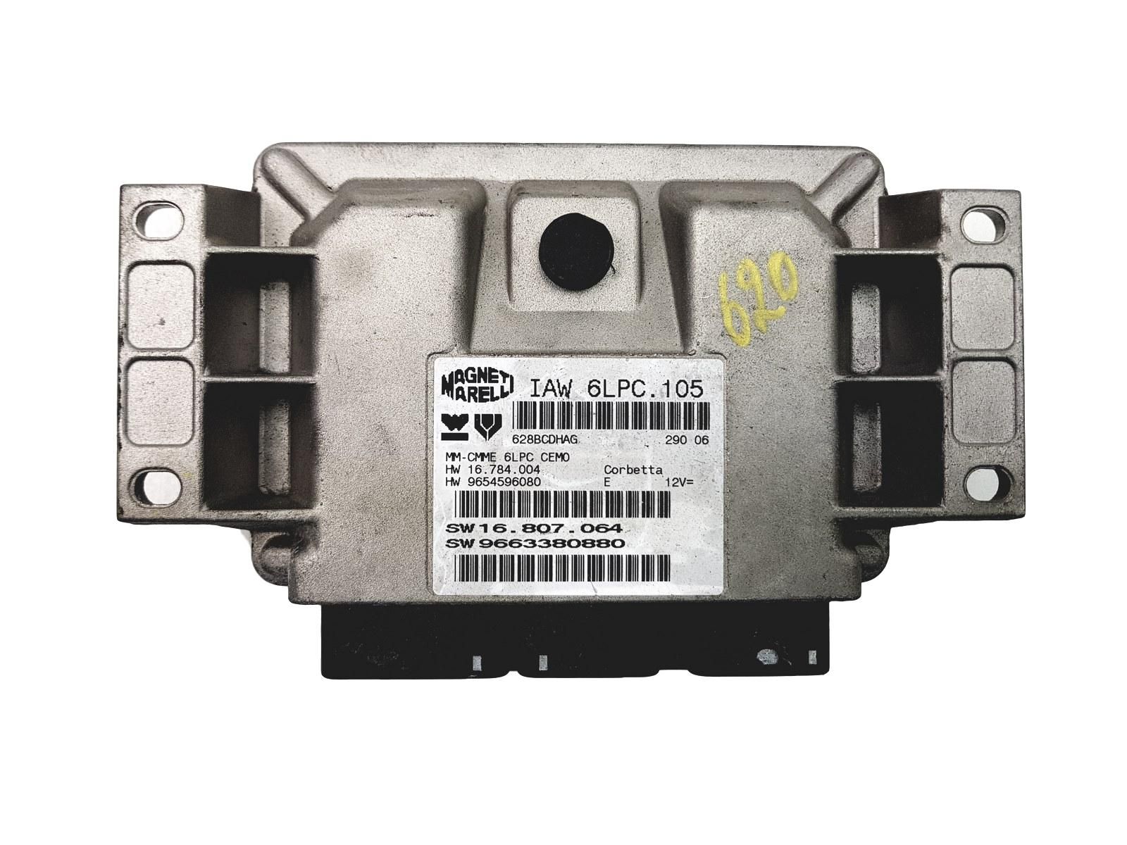Blok Ovladačů 9663380880 16.807.064 IAW6LPC.105 main product photo