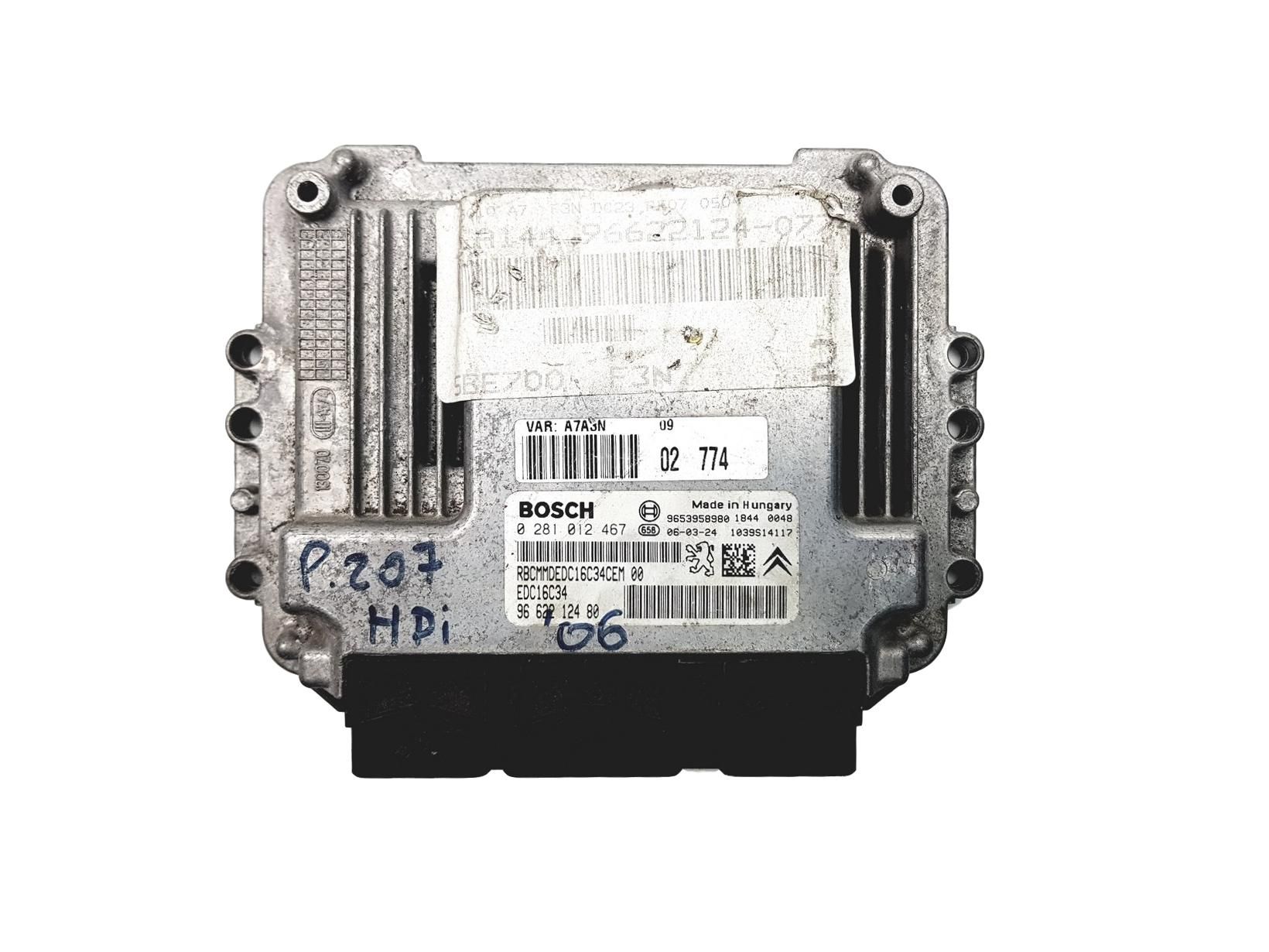 Blok Ovladačů 0281012467 9653958980 9662212480 main product photo