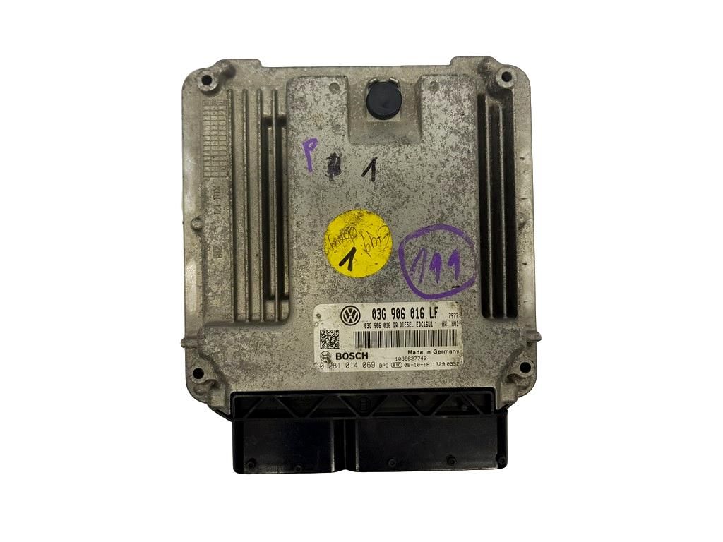 Řídicí Jednotka Motoru 03G906016LF 0281014069 Volkswagen Bosch main product photo