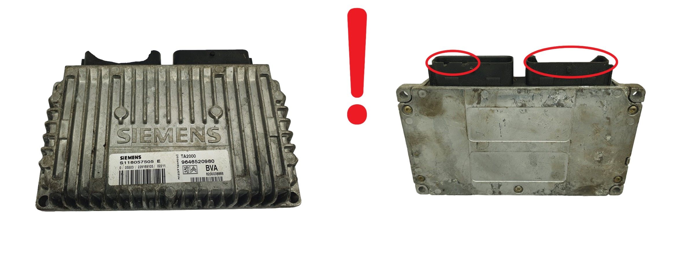 Blok Ovladačů 9646520980 8200038888 S118057505 E PSA Siemens main product photo