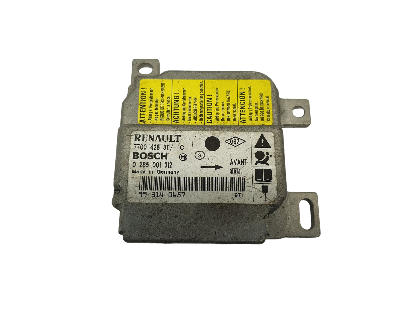 Blok Ovladačů 7700428311 C 0285001312 Renault Bosch main product photo