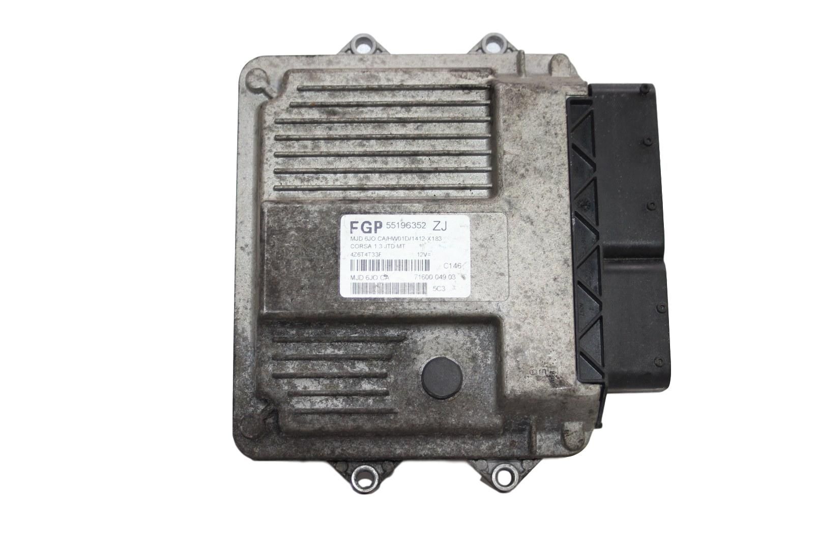 Řídicí Jednotka Motoru FGP55196352ZJ MJD6JO.CA Opel 1813 main product photo