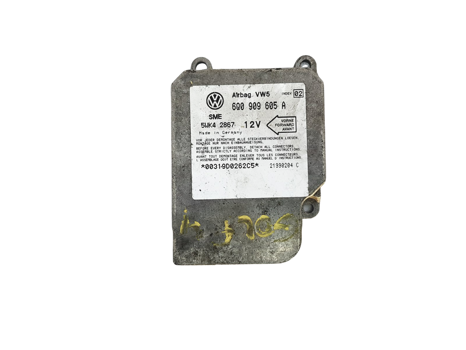 Blok Ovladačů Moduł 6Q0909605A 5WK42867 VW Siemens 22936 main product photo