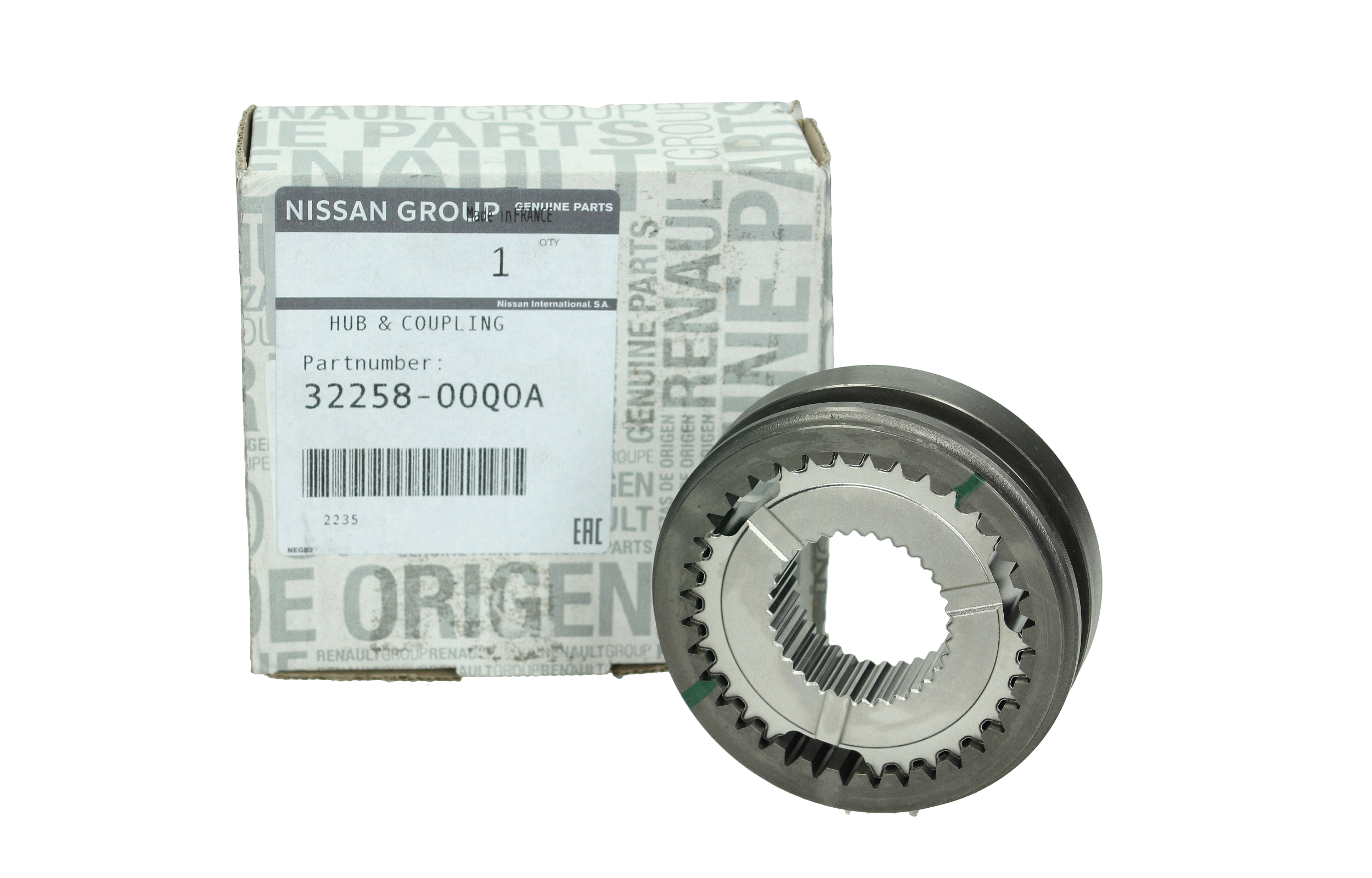 Synchronizátor Převodovky Nový originál 3225800Q0A 8200431144 Renault Nissan main product photo