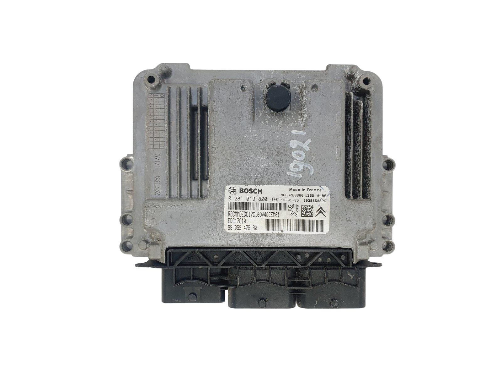 Blok Ovladačů 9805947580 0281019820 9666729680 PSA Bosch 43496 main product photo