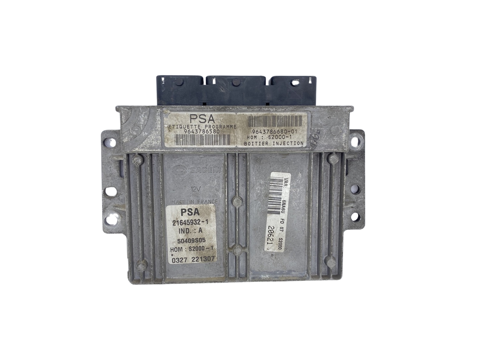 Blok Ovladačů 9643786580 9643786680-01 21645932-1 PSA Sagem 59755 main product photo