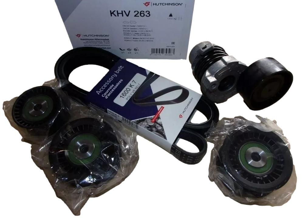 Řemen Napínáku Pohonu Pro Renault KHV263 117204083R Hutchinson main product photo