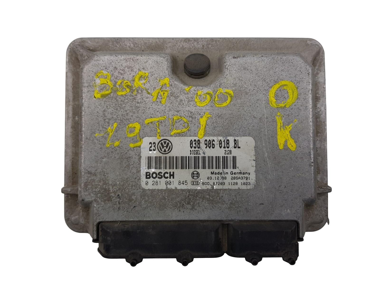 Řídicí Jednotka Motoru 038906018BL 0281001845 VW 1518 main product photo