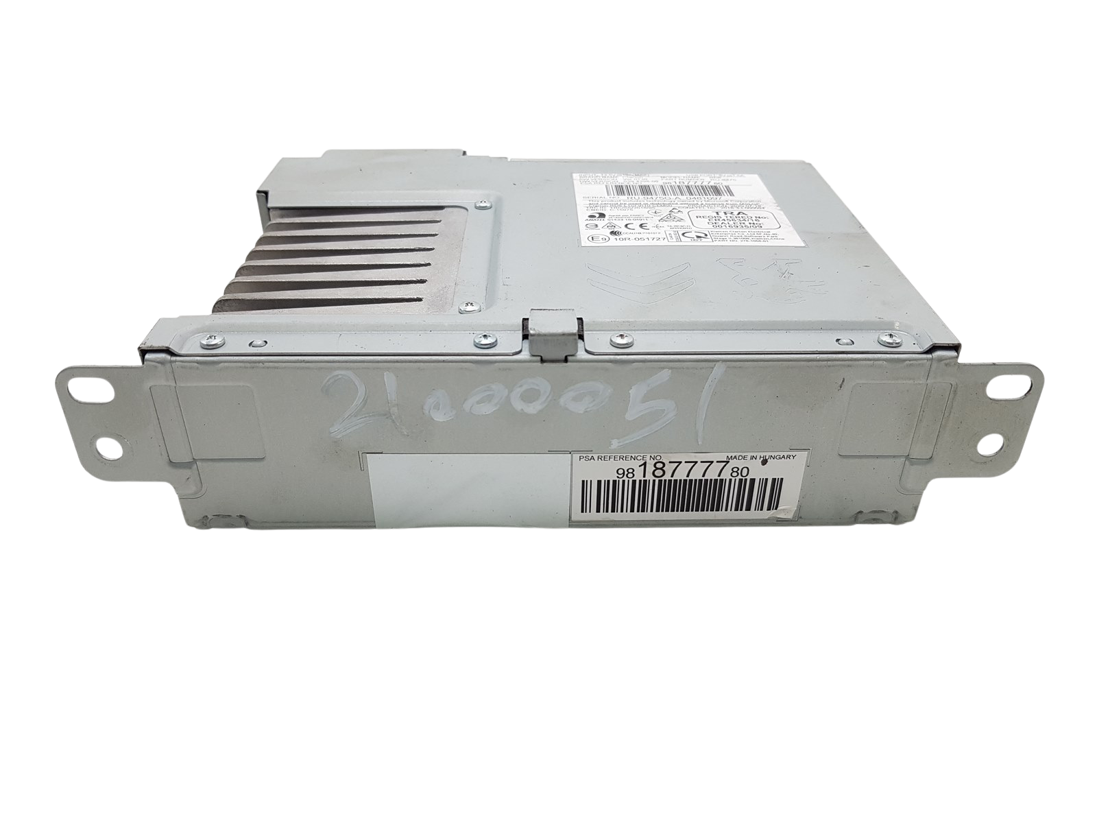 Autorádio Citroen Peugeot 9818777780 RU-9475 RD6 Clarion 0km main product photo