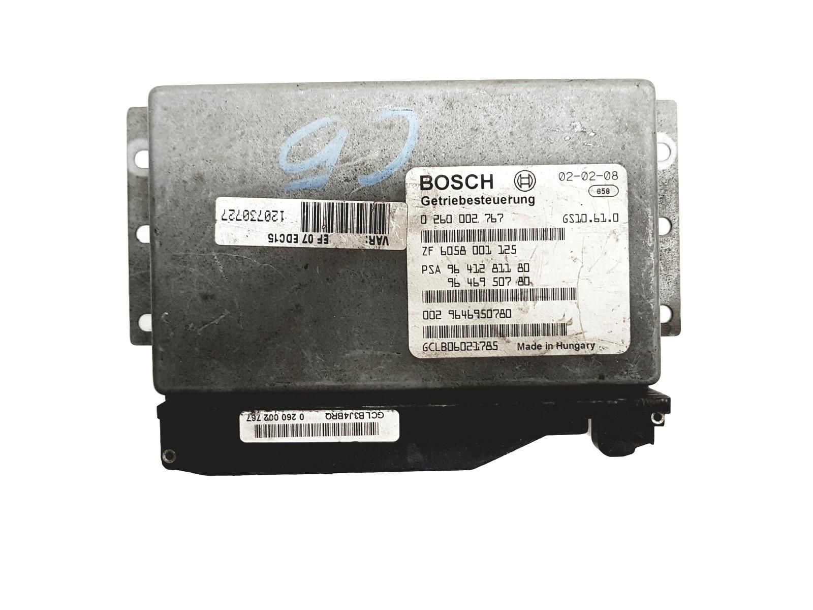 Blok Ovladačů 0260002767 9641281180 9646950780 PSA Bosch 3431 main product photo