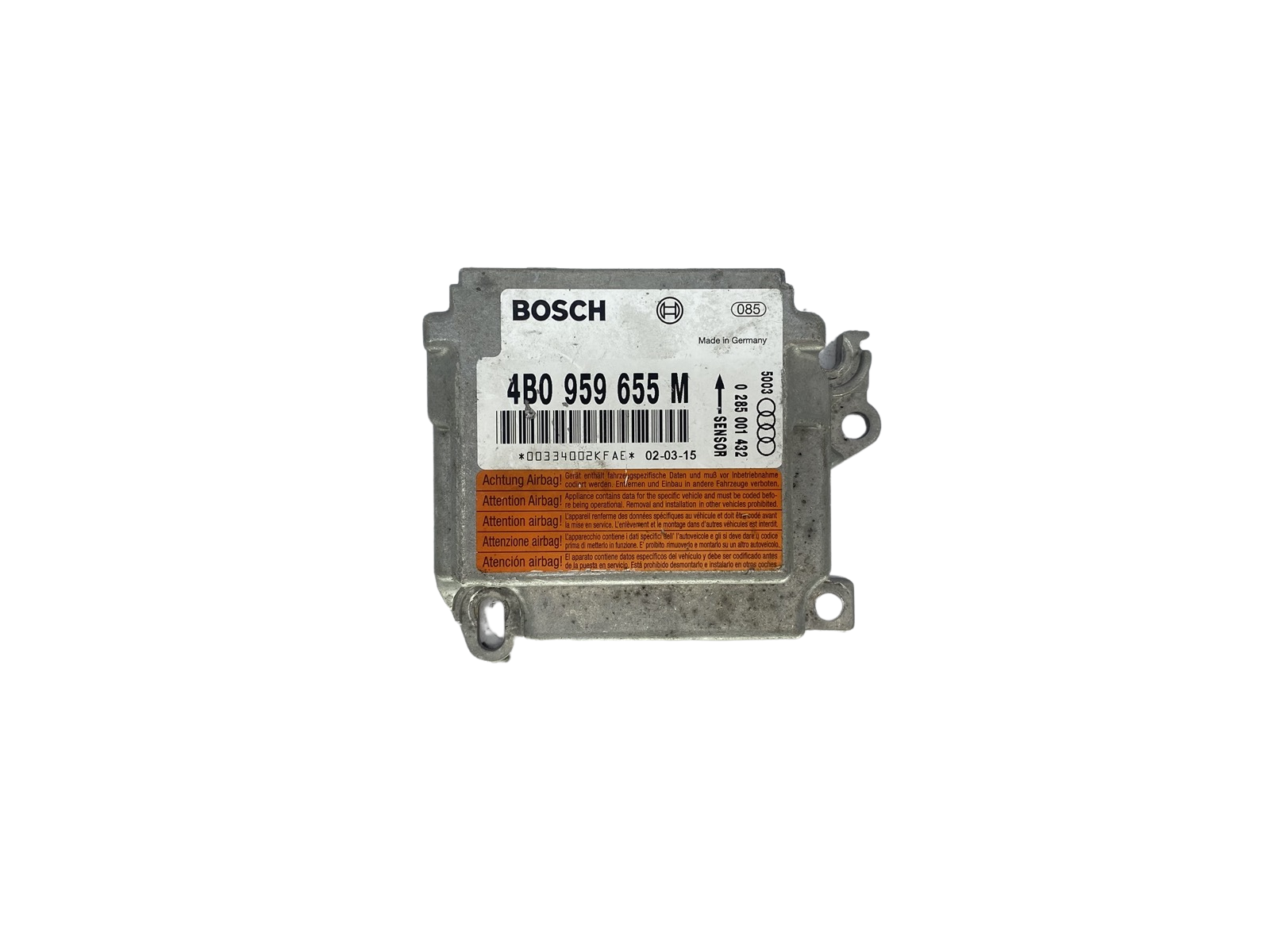 Blok Ovladačů 4B0959655M 0285001432 Audi Bosch 58592 main product photo
