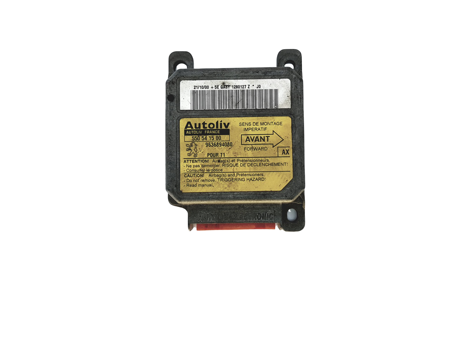Blok Ovladačů Moduł 550541500 9636894080 PSA Autoliv main product photo