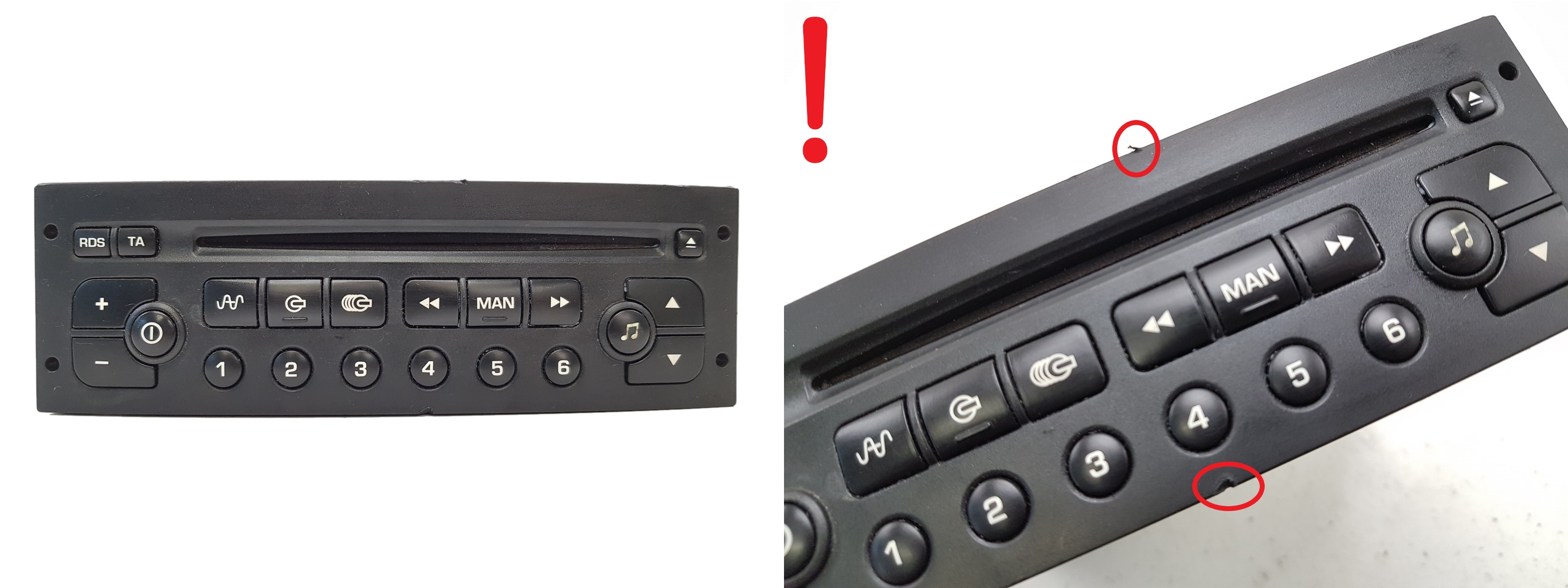 Rádio Cd Citroen Peugeot 96514684XT PSARCD100-02 VDO 1275 main product photo