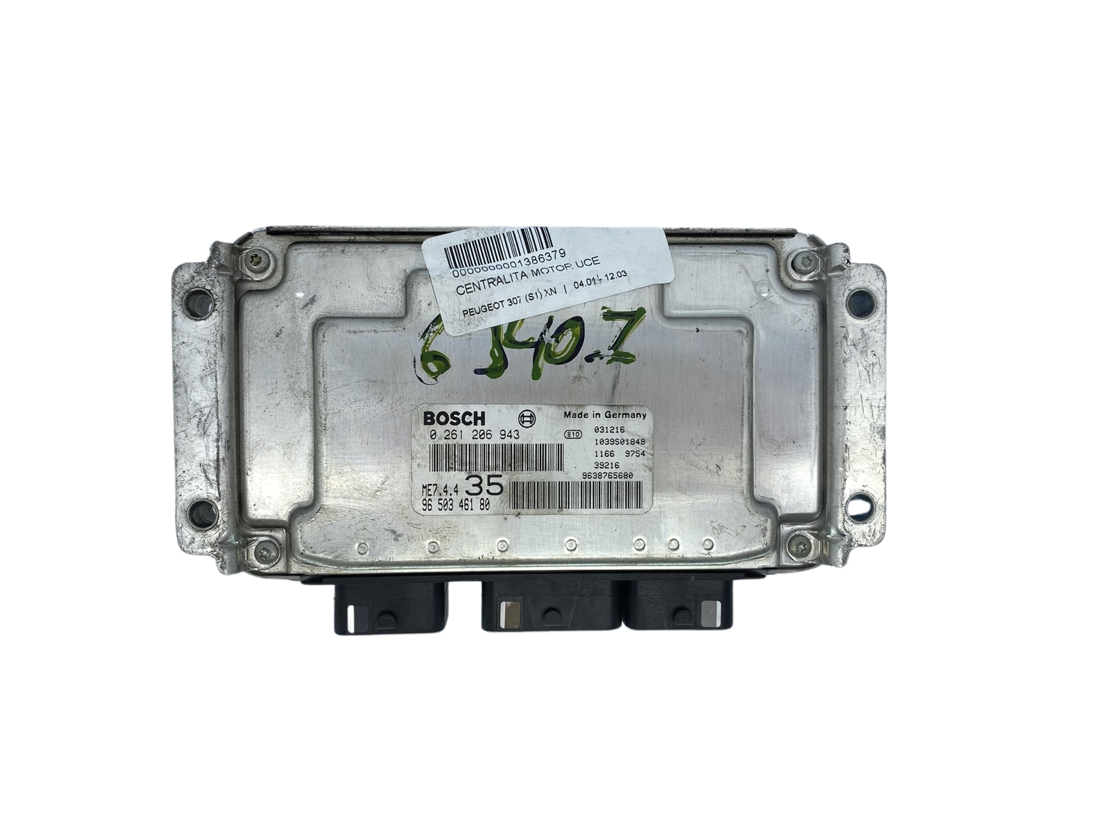 Blok Ovladačů 0261206943 9650346180 9638765680 PSA Bosch 62939 main product photo