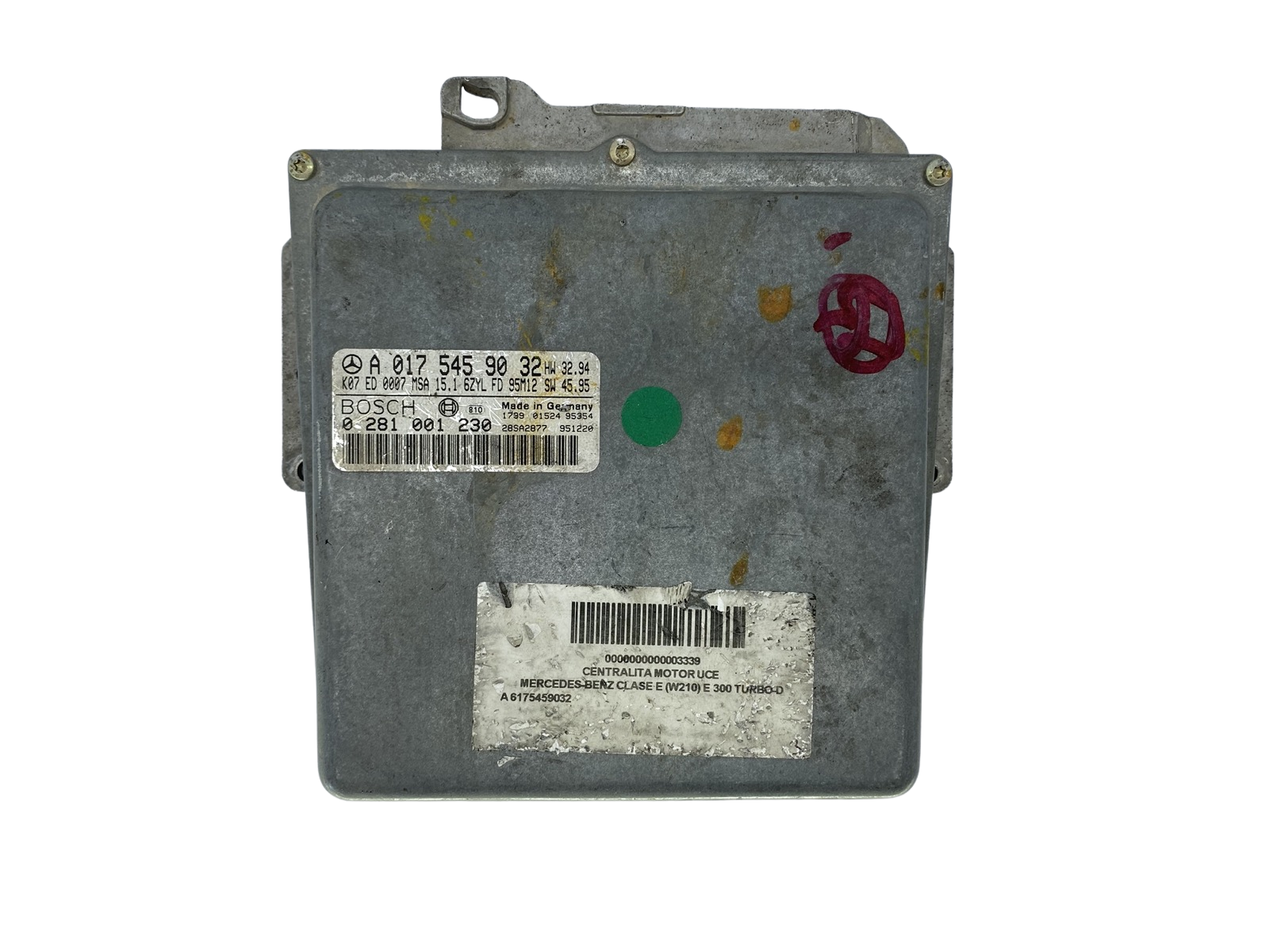 Blok Ovladačů A0175459032 0281001230 Mercedes Bosch 52402 main product photo