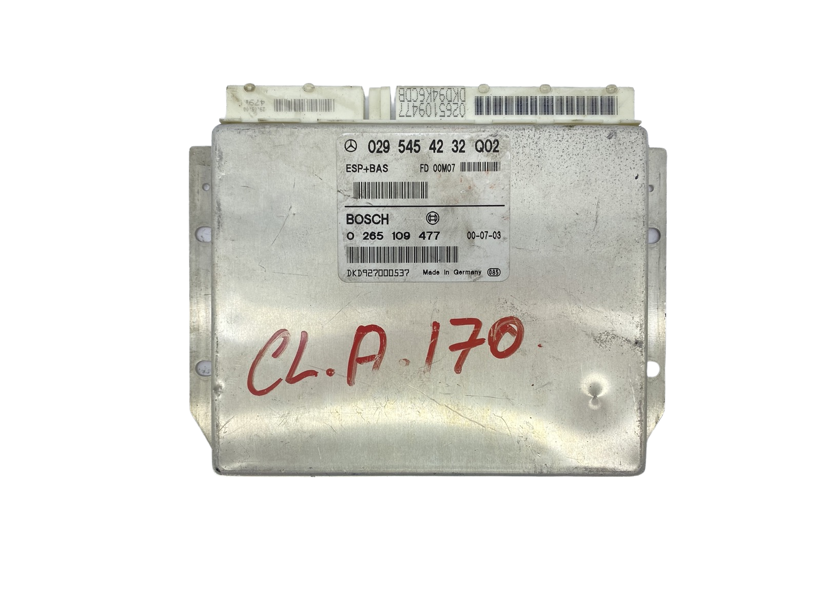Blok Ovladačů Mercedes 0295454232Q02 0265109477 Bosch 54031 main product photo