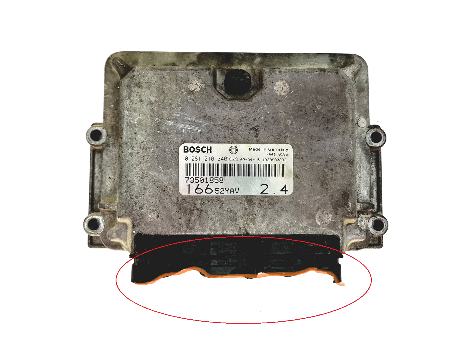 Blok Ovladačů 73501858 0281010340 Alfa Romeo Bosch 29624 main product photo