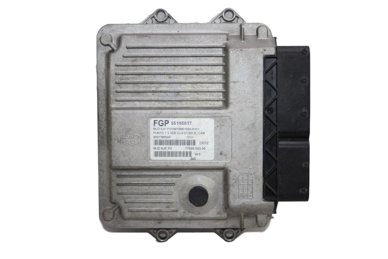 Řídicí Jednotka Motoru MJD6JF.P3 55195817 Fiat 3088 main product photo