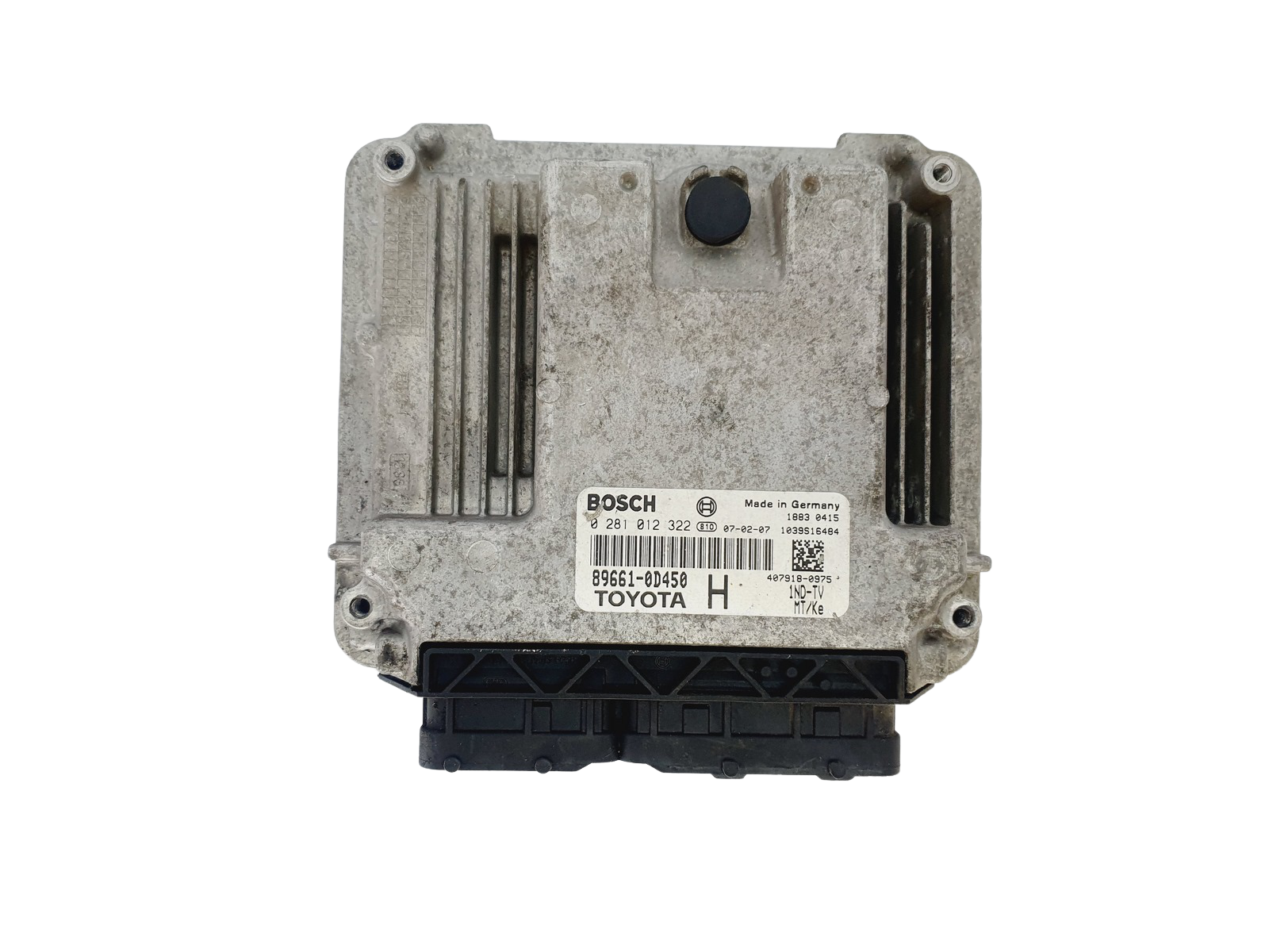 Blok Ovladačů 89661-0D450 0281012322 Toyota Bosch 37369 main product photo