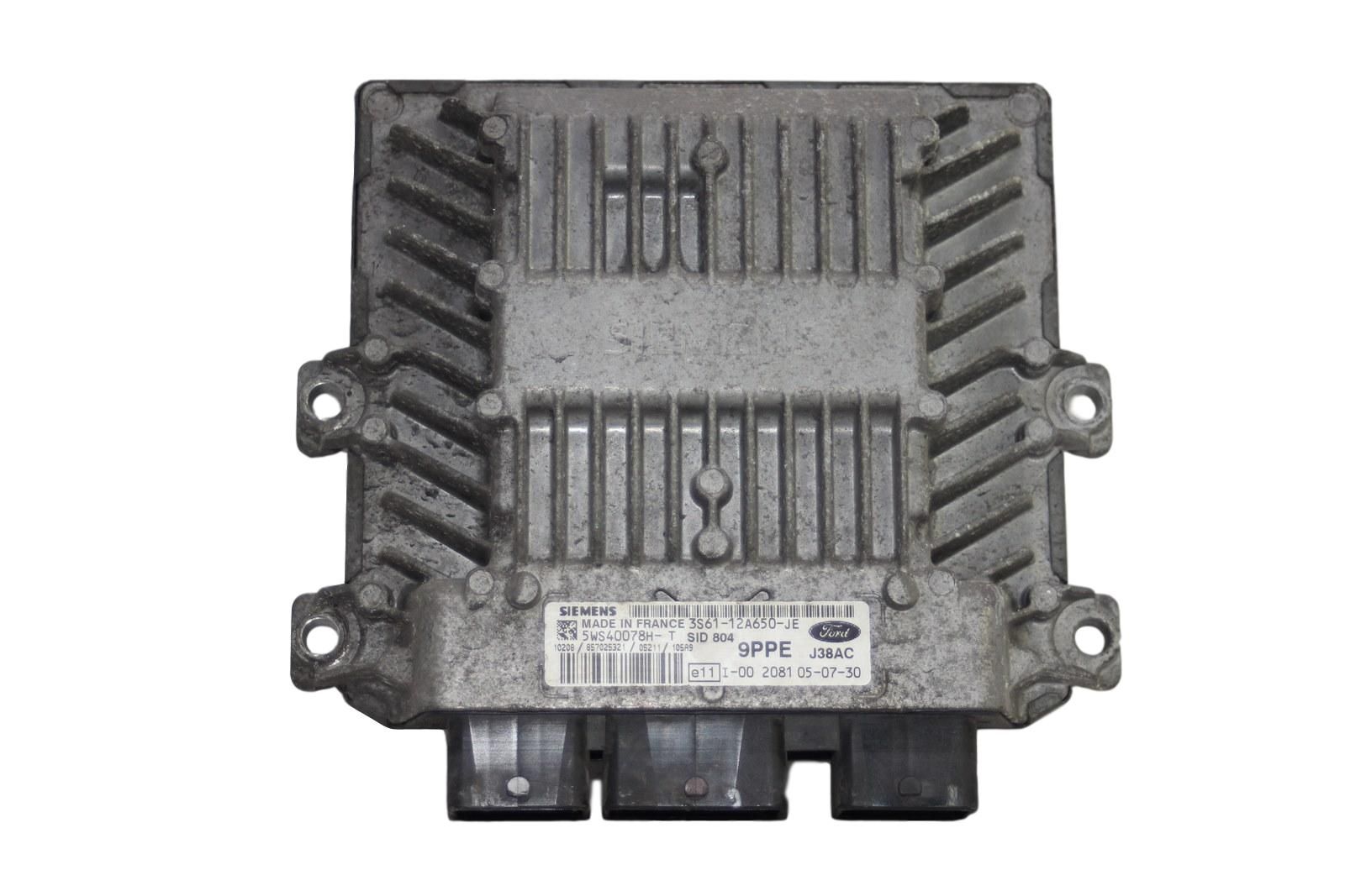 Řídicí Jednotka Motoru 3S61-12A650-JE 5WS40078H-T Ford main product photo