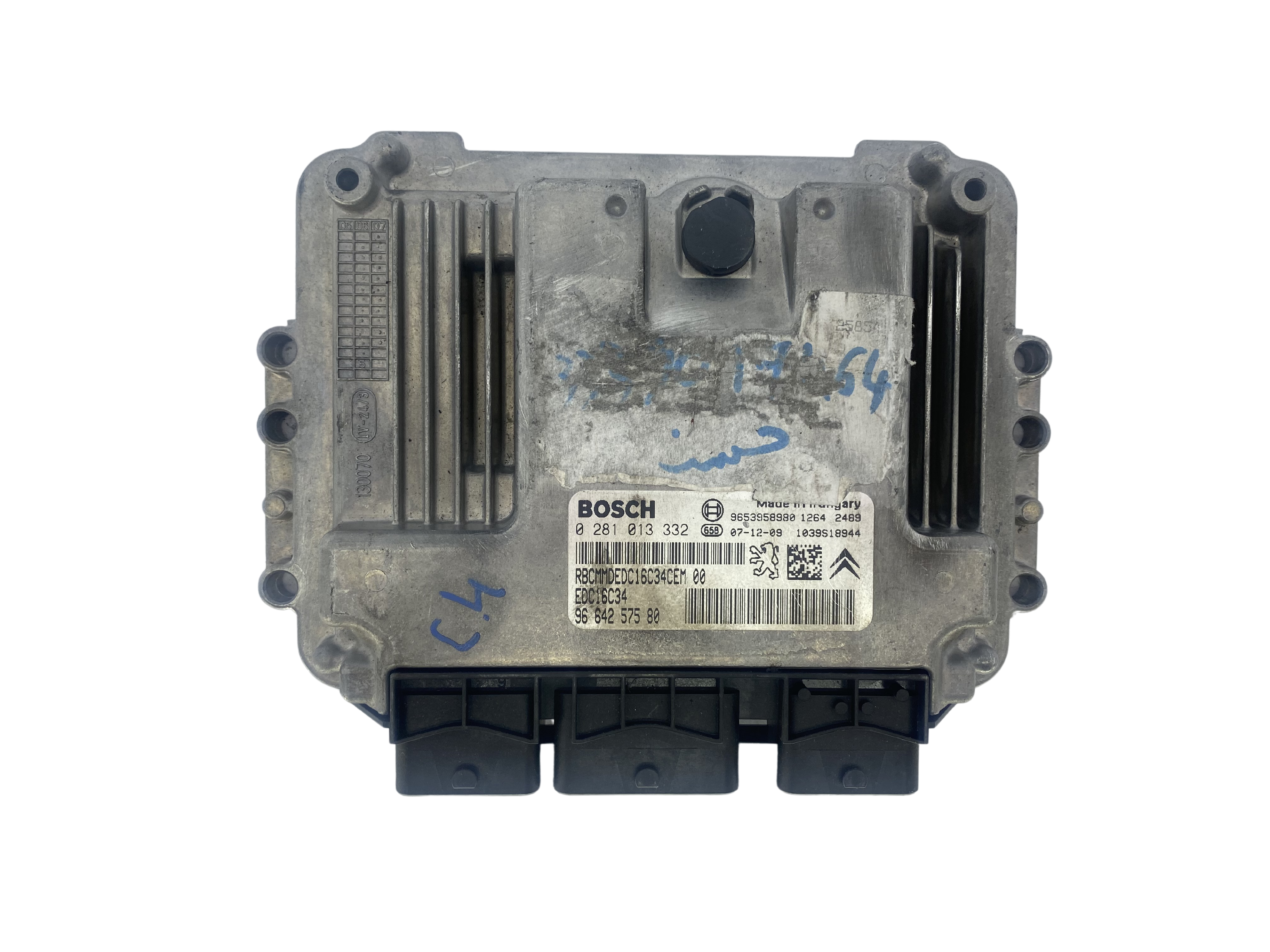 Blok Ovladačů 0281013332 9664257580 9653958980 EDC16C34 PSA Bosch 53541 main product photo