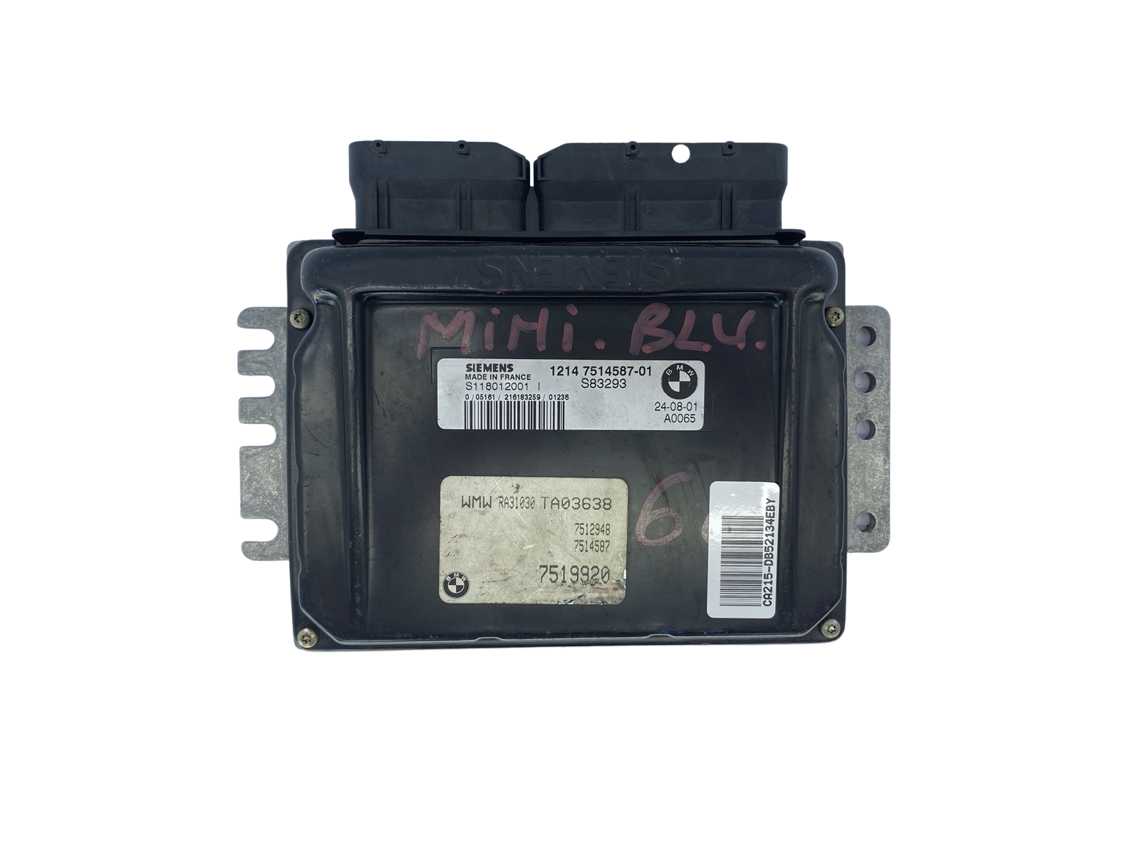 Blok Ovladačů Mini 1214 7514587-01 S118012001I Siemens 52134 main product photo