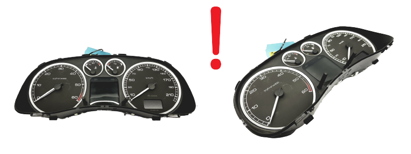 Tachometr Peugeot 307 9651299680 E 01 49793 main product photo