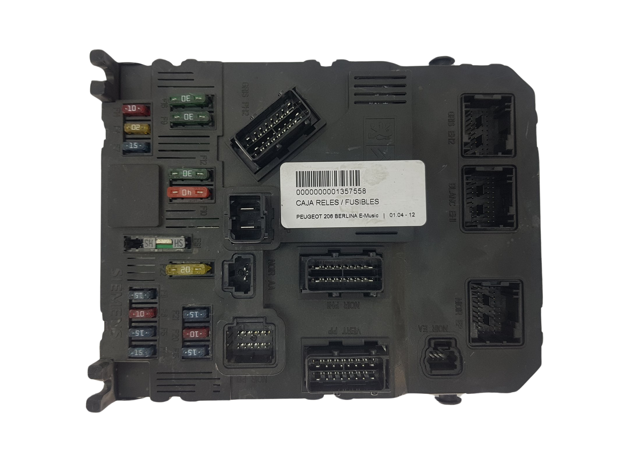 Blok Ovladačů BSI E02-00 S118085220A 9649627880 PSA Siemens 1940 main product photo