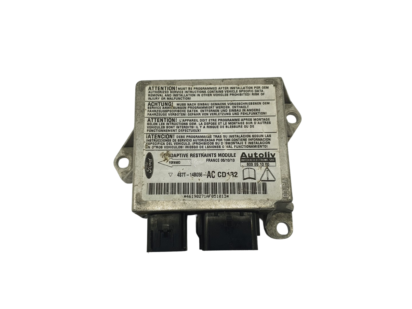 Blok Ovladačů 4S7T-14B056-AC 603951000 Ford Autoliv main product photo