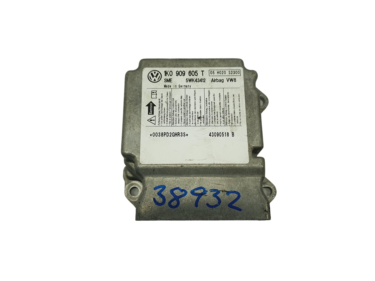 Blok Ovladačů 1K0909605T 5WK43412 VW Siemens 68995 main product photo